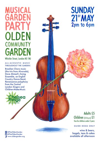 poster for Olden Community Garden