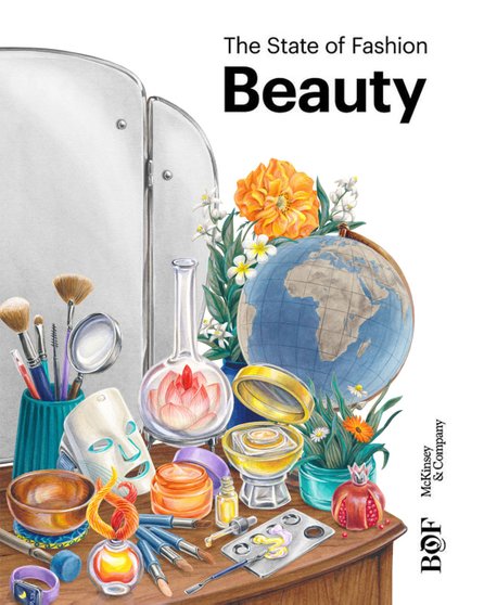 cover illustration for BoF The State of Fashion Beauty Report 2023