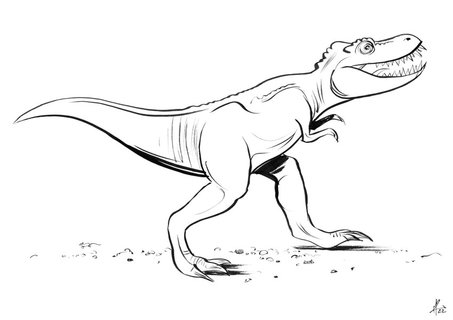 dinosaur tyrannosaurus rex